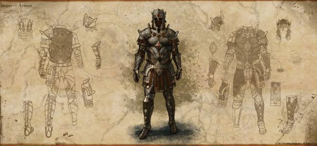 Elder Scrolls Online, Emperor's Armor, Zenimax, Bethesda Softworks