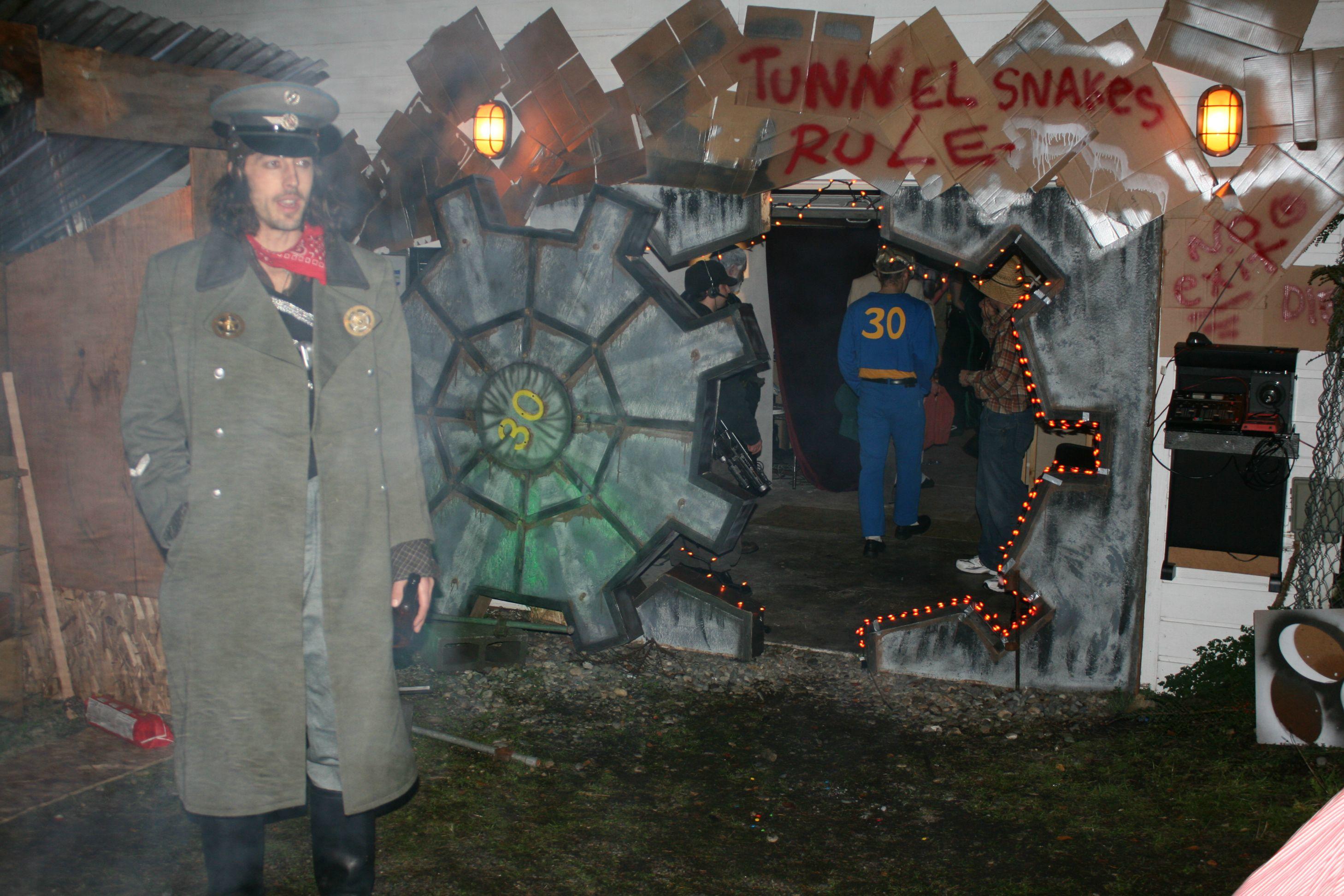 Fallout Fans Make Own Vault for Post-Apocalyptic Birthday Party