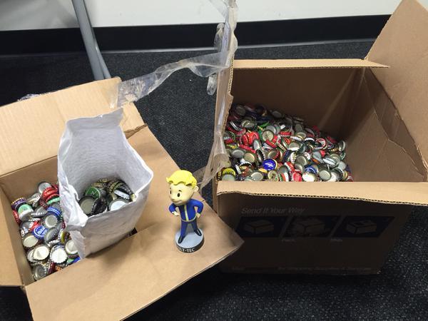 Guy Tries To Pay For Fallout 4 With Bottle Caps, Succeeds