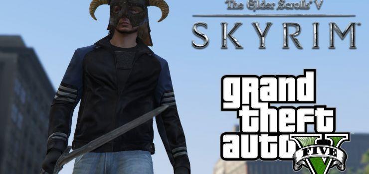 New Mod Video Merges Worlds Of Skyrim And GTA