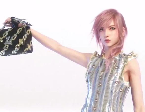 FFXIII’s Lightning Being Used To Sell Purses In Japan