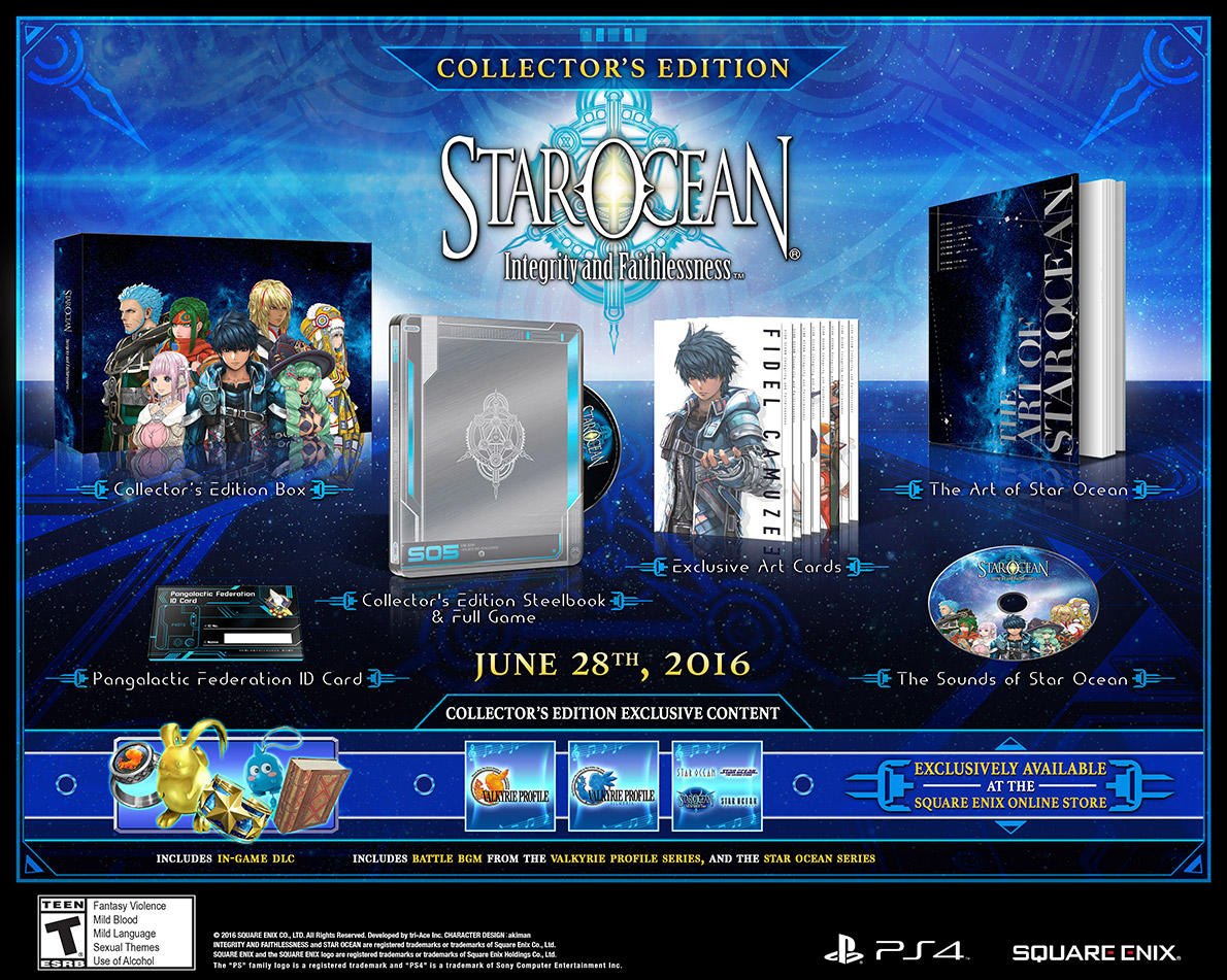 Star Ocean 5 Comes June 28 In Its Own Ridiculous Collectors Edition