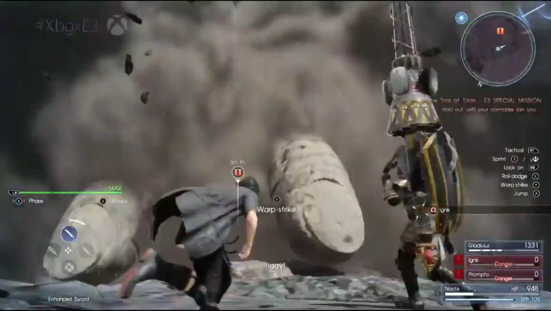 E3 2016: Newly Revealed Battle Scene From Final Fantasy XV