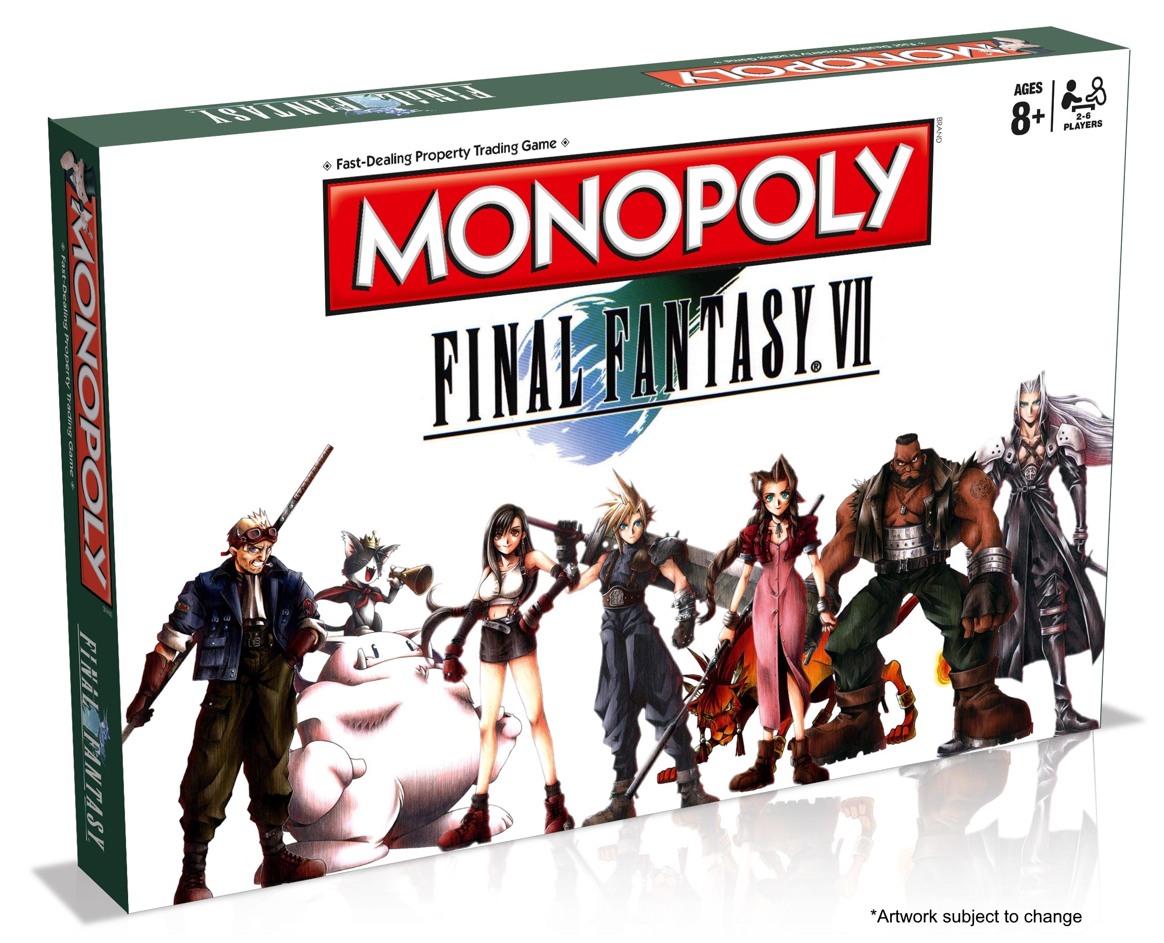 Final Fantasy VII Gets Its Own Monopoly Board