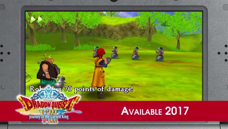 The 3DS Version Of Dragon Quest 8 Delayed Into 2017