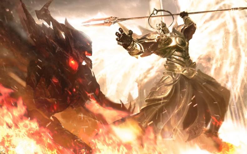 Diablo III Imperius Vs. Diablo Battle