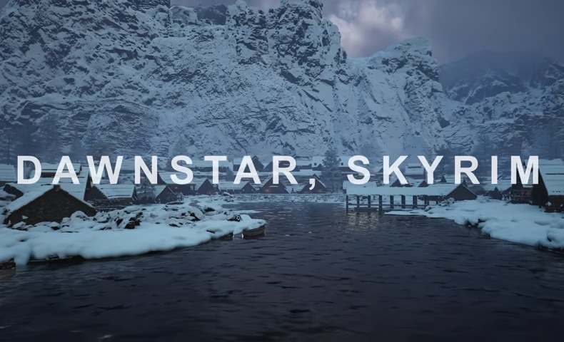 Skyrim In Unreal Engine 5: Dawnstar