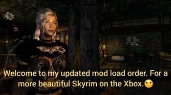 SKYRIM LOAD ORDER: FOR A BEAUTIFUL SKYRIM | MAY 2023. XBOX SERIES X