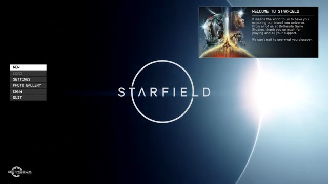 STARFIELD 001 | LET’S PLAY | 2023/2024 PLAYTHROUGH | WITH COMMENTARY